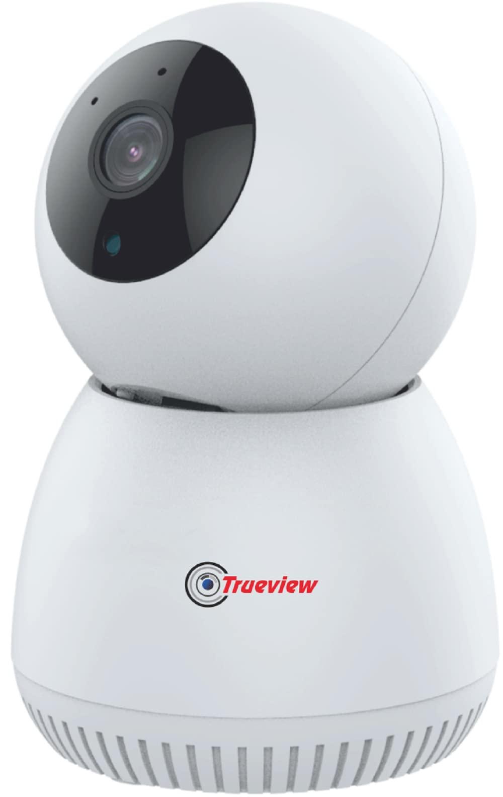 Trueview 3MP Smart CCTV Wi-fi Home Security Camera, 360° View, 2 Way Talk, Cloud Monitor, Detect, Supports SD Card Up to 256 GB, Night Vision, Alexa & Ok Google - Triveni World