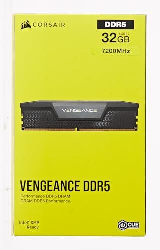 Vengeance® 32GB (2x16GB) DDR5 DRAM 7200MT/s CL34 Memory Kit — Black - Triveni World