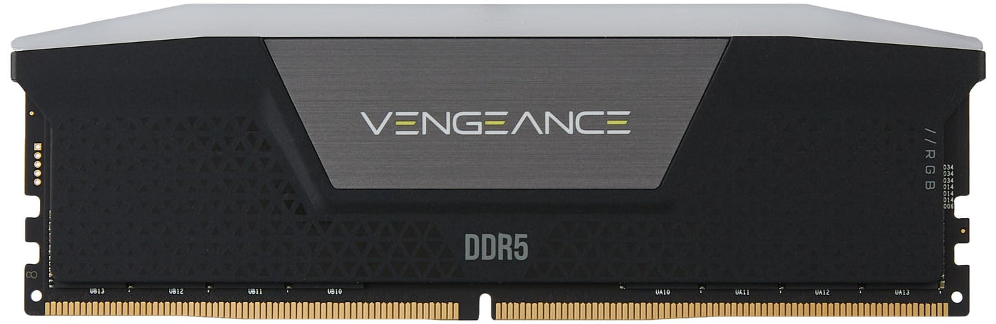 VENGEANCE® RGB 64GB (2x32GB) DDR5 DRAM 5200MT/s CL40 Memory Kit — Black - Triveni World