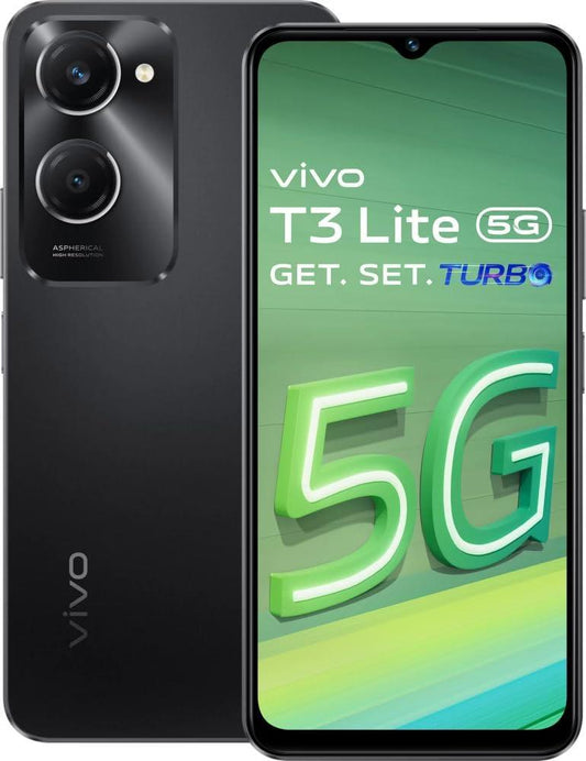 Vivo T3 Lite 5G Smartphone (Majestic Black, 6GB Ram 128GB Storage) - Triveni World