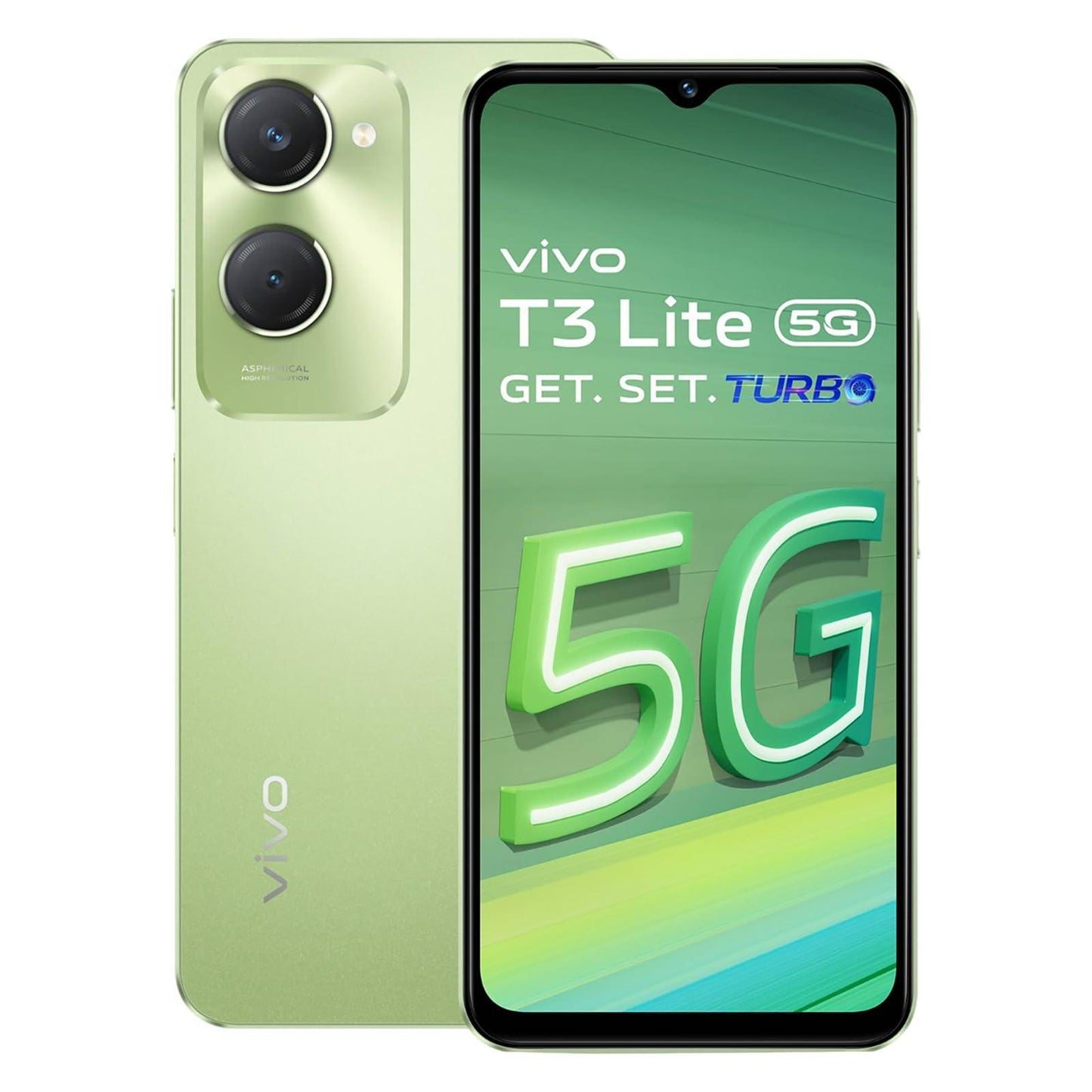 Vivo T3 Lite 5G Smartphone (Vibrant Green, 6GB Ram 128GB Storage) - Triveni World