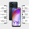 vivo Y16 (Stellar Black, 3GB RAM, 64GB Storage) with No Cost EMI/Additional Exchange Offers - Triveni World