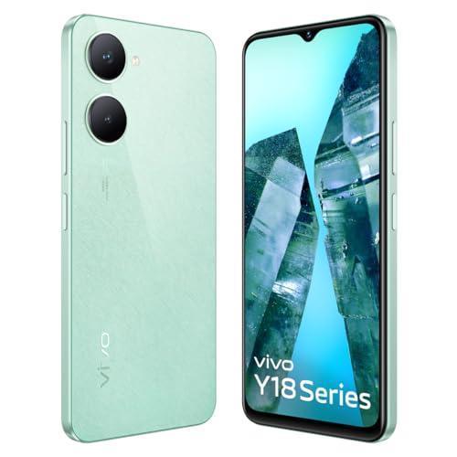 vivo Y18 (Gem Green, 4GB RAM, 64GB Storage) with No Cost EMI/Additional Exchange Offers | Without Charger - Triveni World