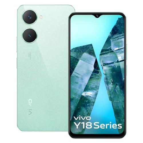 vivo Y18 (Gem Green, 4GB RAM, 64GB Storage) with No Cost EMI/Additional Exchange Offers | Without Charger - Triveni World