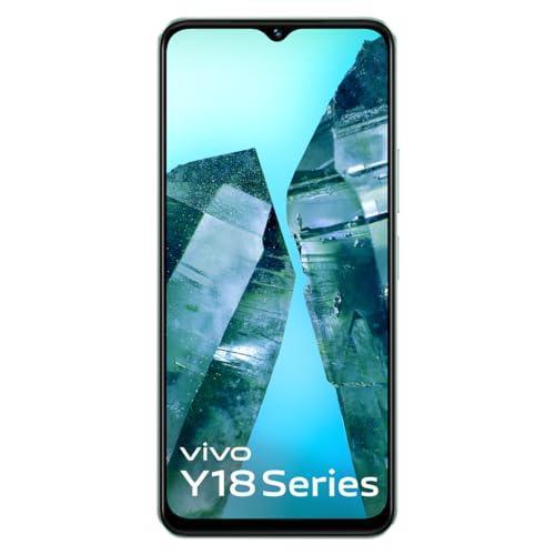 vivo Y18 (Gem Green, 4GB RAM, 64GB Storage) with No Cost EMI/Additional Exchange Offers | Without Charger - Triveni World