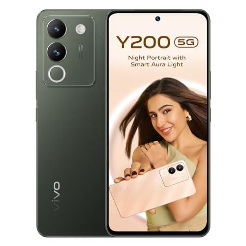 Vivo Y200 5G (Jungle Green, 8GB RAM, 128GB Storage) with No Cost EMI/Additional Exchange Offers - Triveni World