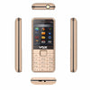 Vox V14 Keypad Mobile (2.4 Inch, Dual Sim) (Brown) - Triveni World