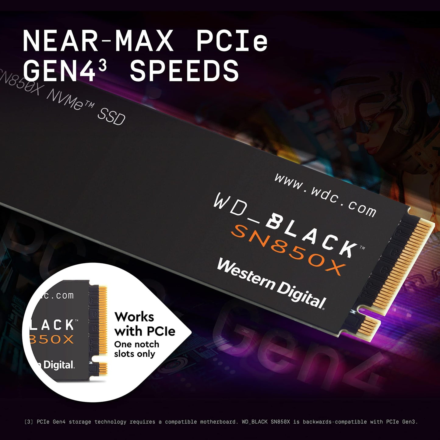 WD_Black™ SN850X NVMe™ SSD Gaming Storage, 1TB - Triveni World