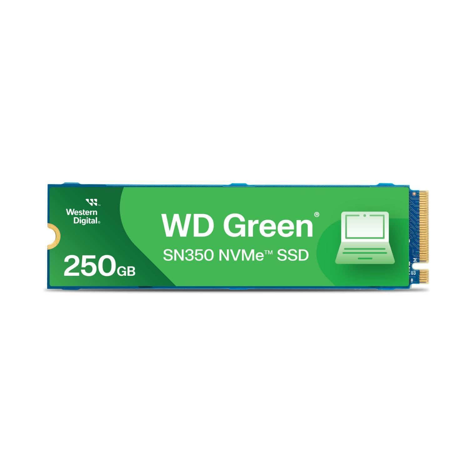 Western Digital Green Sn350 Pcie Gen 3 Nvme Ssd, 250Gb - Triveni World