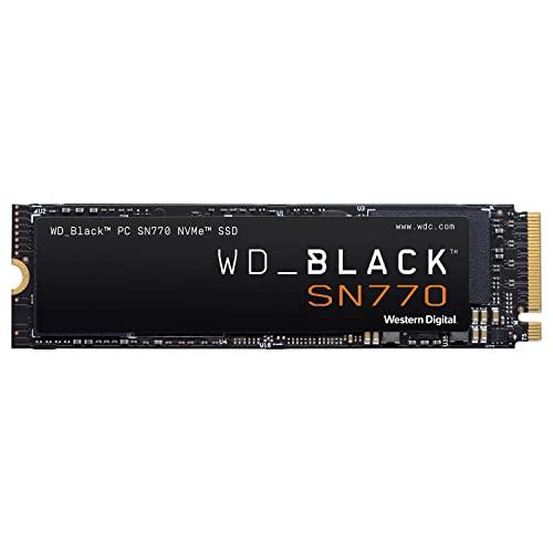 Western Digital WD Black SN770 NVMe 1TB, Upto 5150MB/s, 5Y Warranty, PCIe Gen 4 NVMe M.2 (2280), Gaming Storage, Internal Solid State Drive (SSD) (WDS100T3X0E) - Triveni World