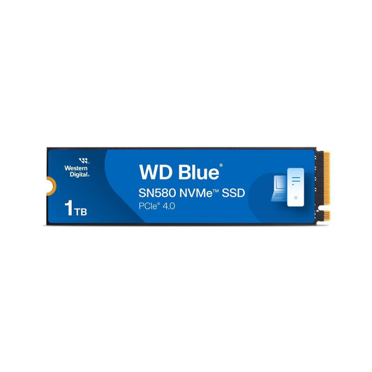 Western Digital WD Blue SN580 NVMe 1TB, Upto 4150MB/s, 5 Y Warranty, PCIe Gen 4 NVMe M.2 (2280), Internal Solid State Drive (SSD) (WDS100T3B0E) - Triveni World