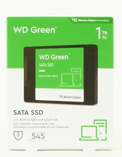 Western Digital WD Green SATA 1TB, Up to 545MB/s, 2.5 Inch/7 mm, 3Y Warranty, Internal Solid State Drive (SSD) (WDS100T3G0A) - Triveni World