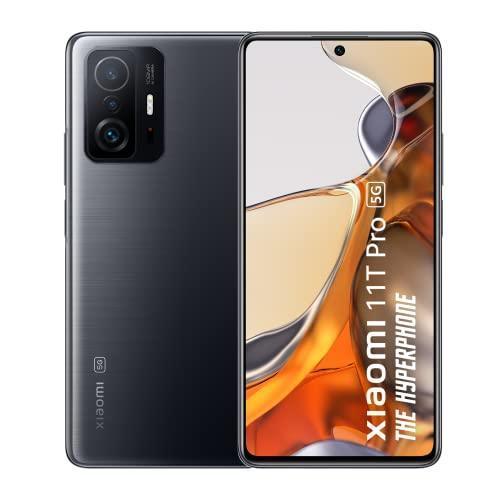 Xiaomi 11T Pro 5G Hyperphone (Meteorite Black, 8GB RAM, 128GB Storage)|SD 888|120W HyperCharge|Segment's only Phone with Dolby Vision+Dolby Atmos - Triveni World