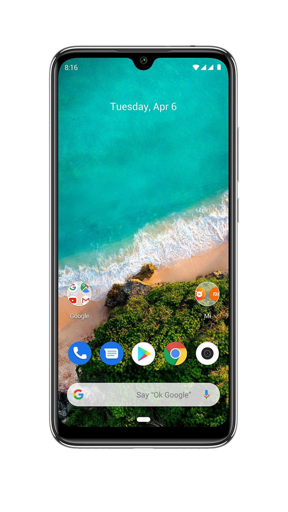 Xiaomi Mi A3 (More Than White, 4GB RAM, 64GB Storage) - Triveni World