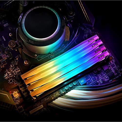 XPG DDR4 D60G RGB 16GB (2x8GB) 3200MHz PC4-25600 CL16-20-20 U-DIMM 288Pins Desktop Memory Kit, Grey (AX4U32008G16A-DT60) - Triveni World