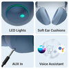 ZEBRONICS Duke 60hrs Playback Bluetooth Wireless Over Ear Headphone with Mic (Blue) - Triveni World