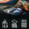 ZEBRONICS Duke 60hrs Playback Bluetooth Wireless Over Ear Headphone with Mic (Blue) - Triveni World