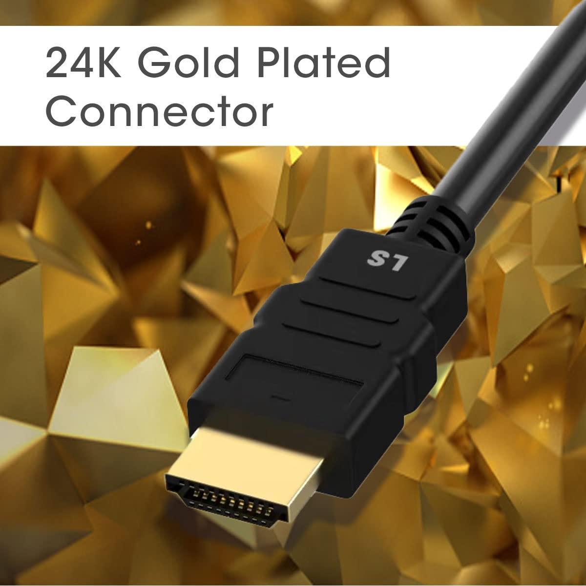 ZEBRONICS HAV01 HDMI to VGA adapter with Full HD 1080p @ 60Hz native resolution, gold plated connectors, Plug Play usage, Strong and durable build quality - Triveni World