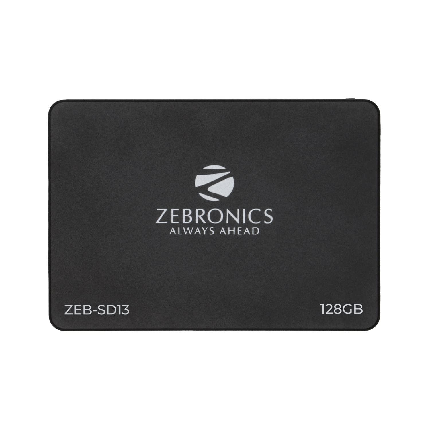 ZEBRONICS SD13 128GB SSD,Ultra Low Power Consumption, S.M.A.R.T. Thermal Management and Silent Operation. - Triveni World