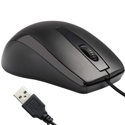 Zebronics Zeb-Alex Wired USB Optical Mouse with 3 Buttons - Triveni World