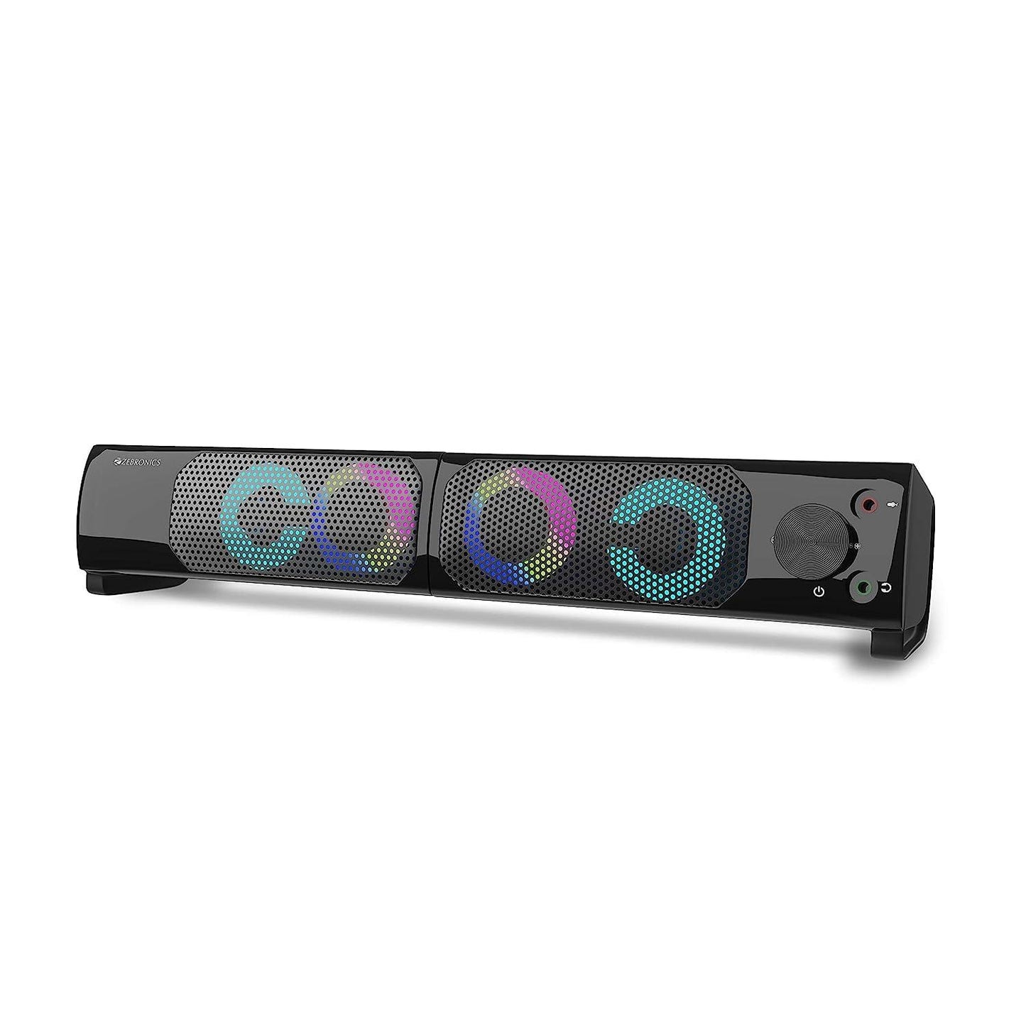 ZEBRONICS Zeb Wonderbar 10 USB Powered 2.0 Computer Speaker with RGB Lights - Triveni World