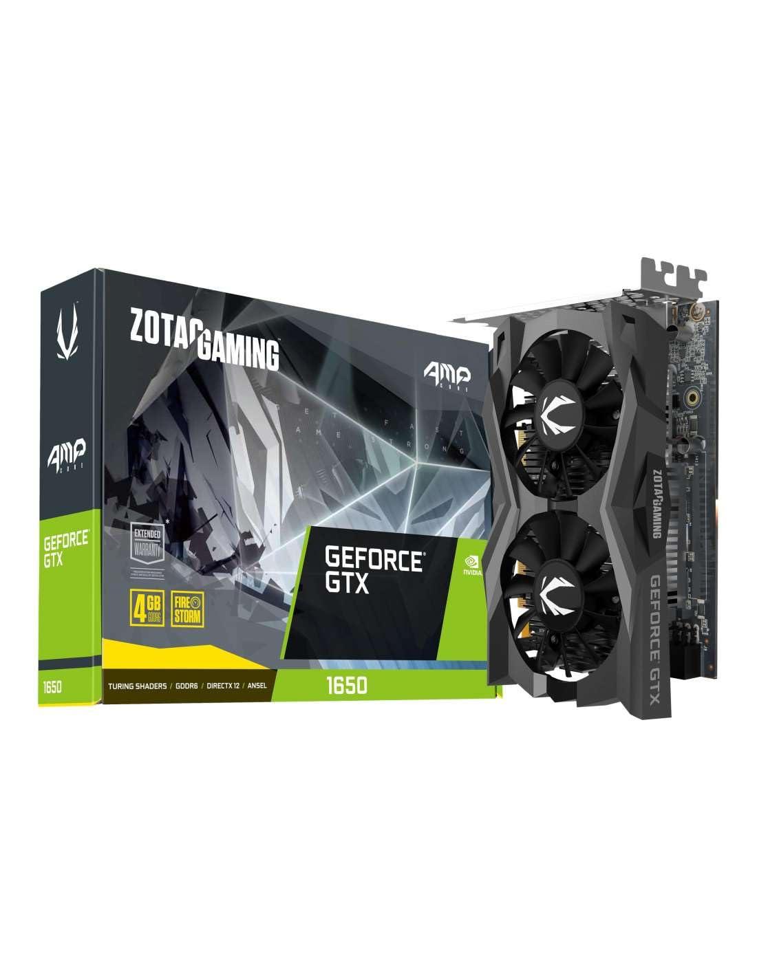 Zotac Gaming Geforce GTX 1650 Amp Core Gddr6 4Gb 128Bit Pcie 3.0 Graphics Card with 1650 Mhz Boost Clock&5 Years Warranty (2 Years Warranty + 3 Years Extended Warranty),pci_e - Triveni World