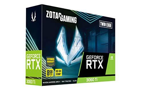 ZOTAC Gaming GeForce RTX 3060 Ti Twin Edge 8GB GDDR6 256-bit 14 Gbps PCIE 4.0 Gaming Graphics Card, IceStorm 2.0 Advanced Cooling, Active Fan Control, ZT-A30610E-10M - Triveni World