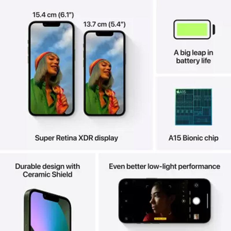Apple iPhone 13 (Green, 128GB Storage) - Triveni World