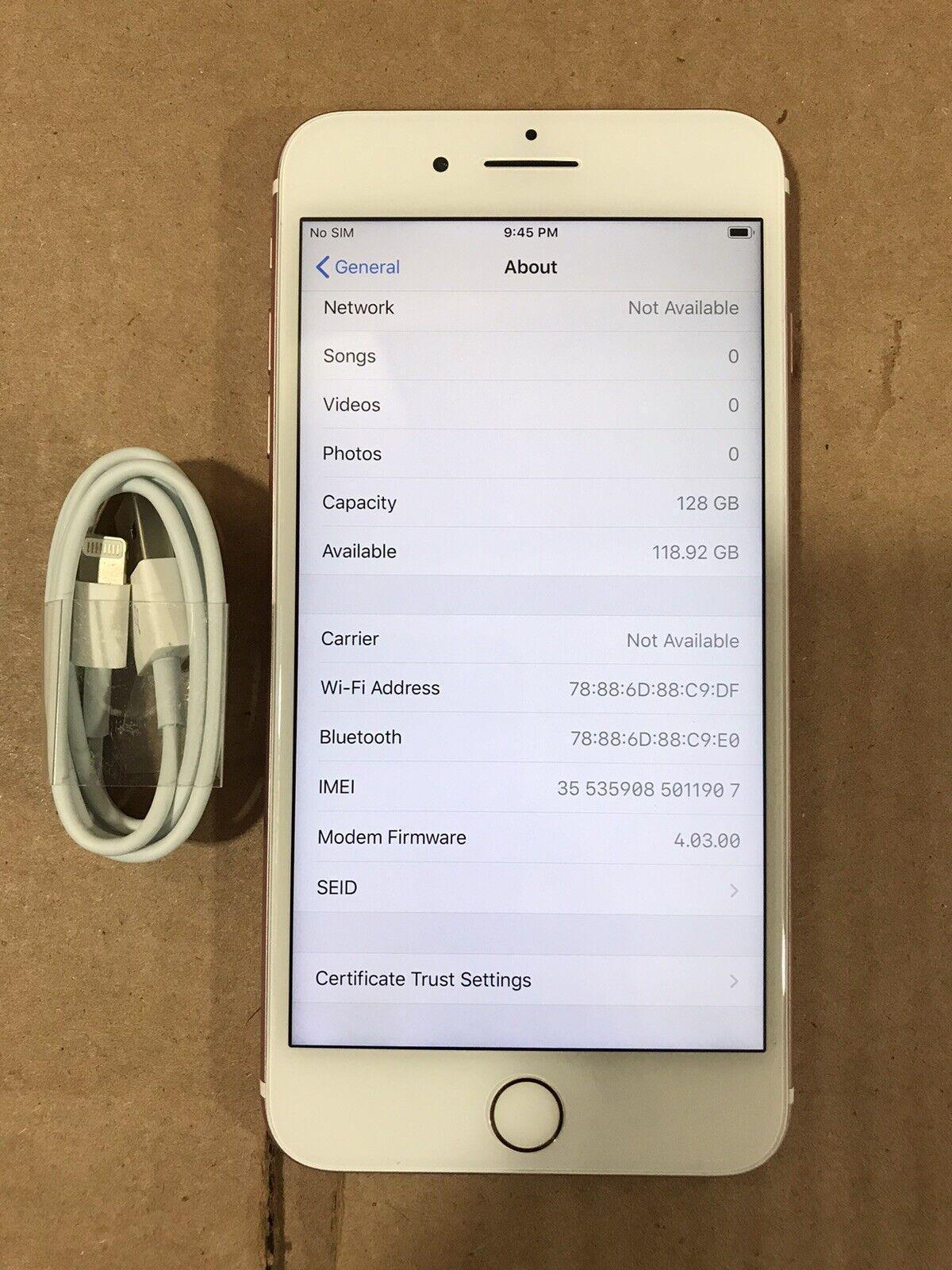 Apple iPhone 7 Plus-128GB - Rose Gold (Unlocked) - Triveni World