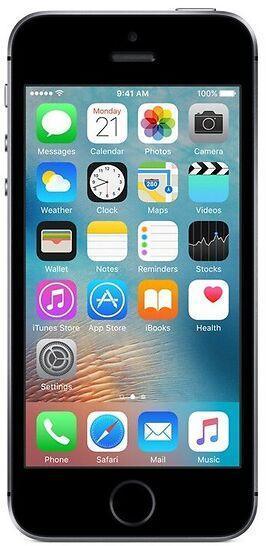 Apple iPhone SE (64GB ) - Space Grey (Renewed) - Triveni World