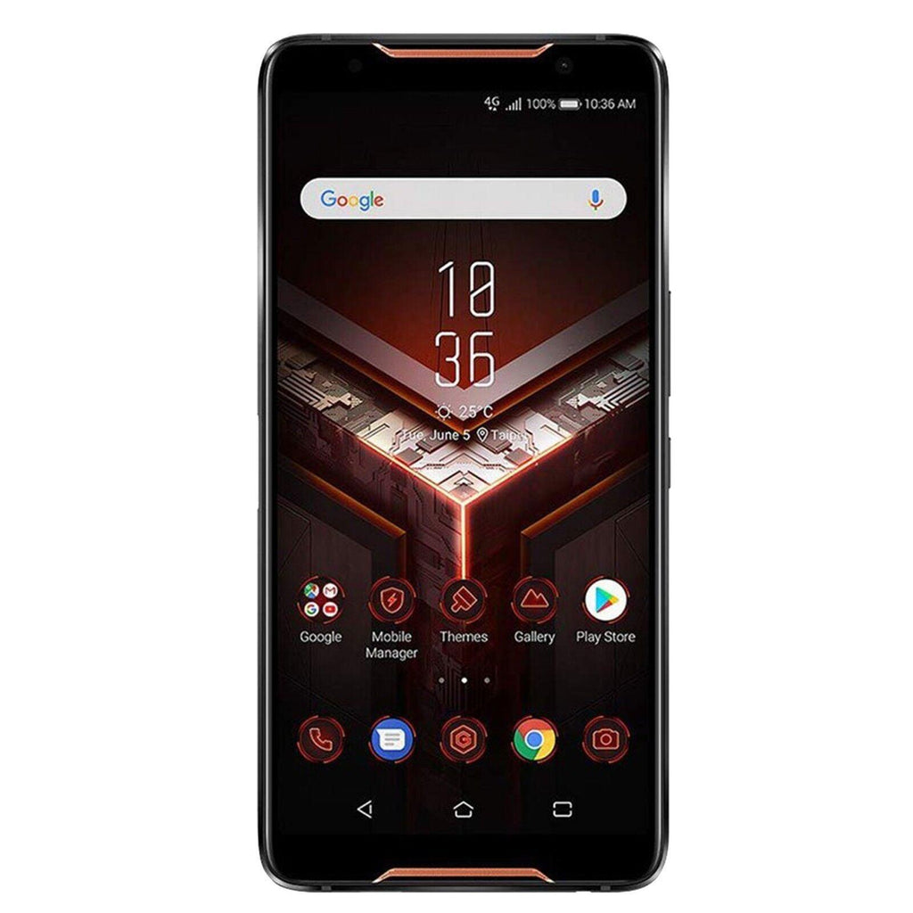 ASUS ROG Gaming Phone ZS600KL Dual-SIM 128GB Black Factory Unlocked 4G GSM Refurbished - Triveni World