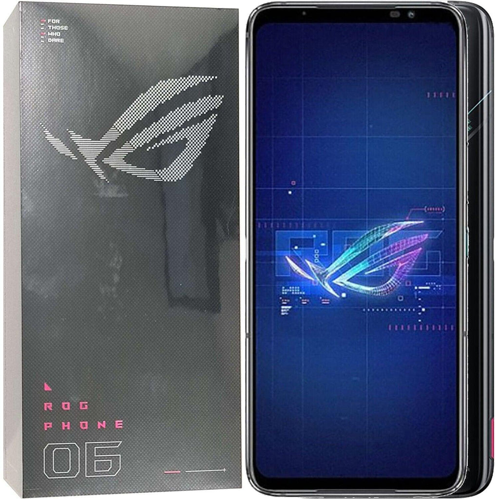 Asus Rog Phone 6 5G Black 128GB + 12GB Dual-SIM Factory Unlocked Ai2201 Refurbished - Triveni World