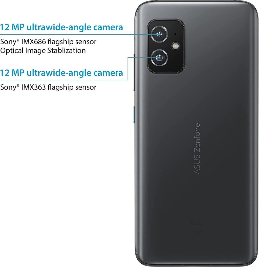 ASUS Zenfone 8 ZS590KS - 256GB - Obsidian Black (Unlocked) (Dual 