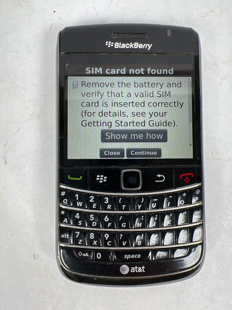 BlackBerry Bold 9700 - Black ( AT&T ) Smartphone QWERTY Keyboard 128 MB Refurbished - Triveni World