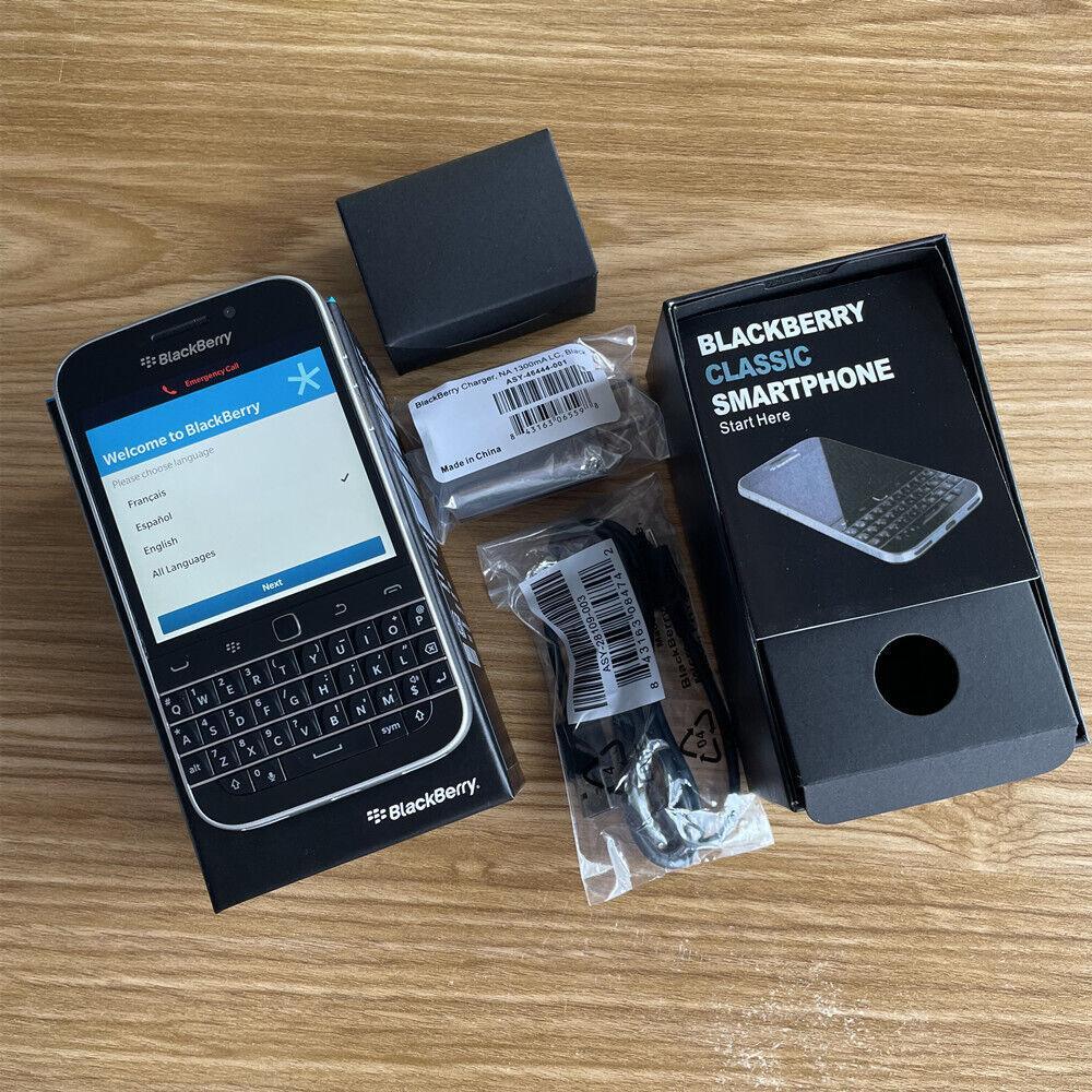 BlackBerry Classic Q20 16GB+2GB RAM Unlocked LTE Qwerty Keyboard- Refurbished - Triveni World