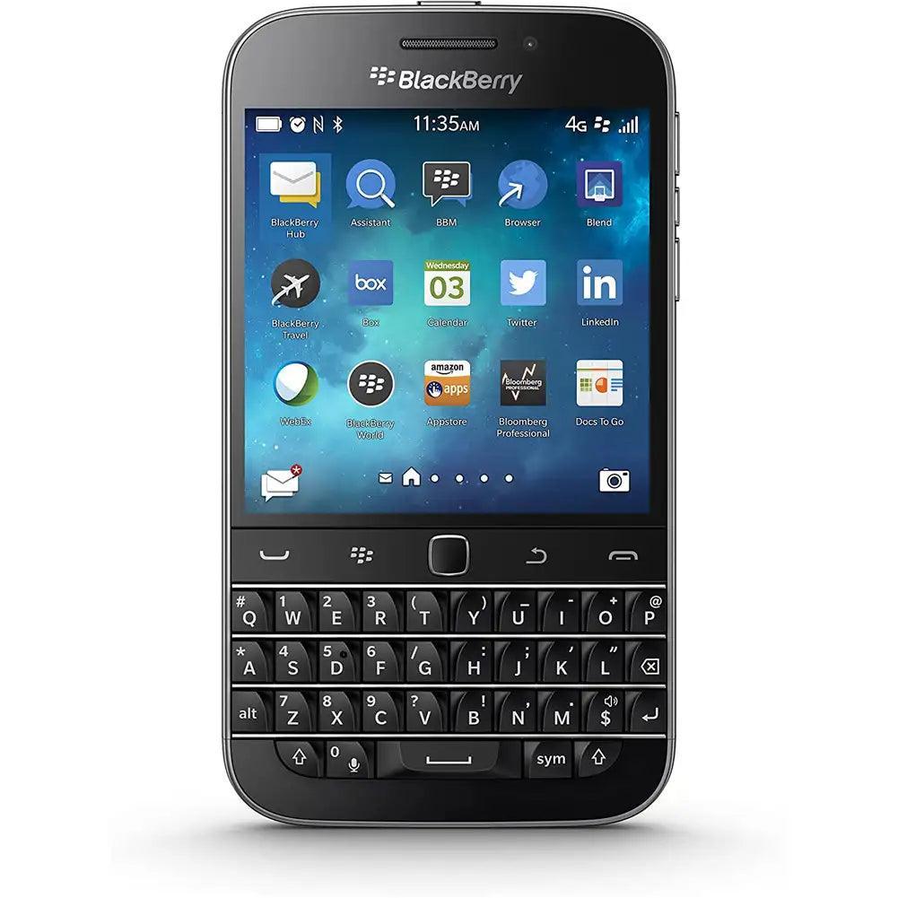 Blackberry Classic, Smartphone With Blackberry OS and Physical Keyboard, 3.5" Refurbished - Triveni World