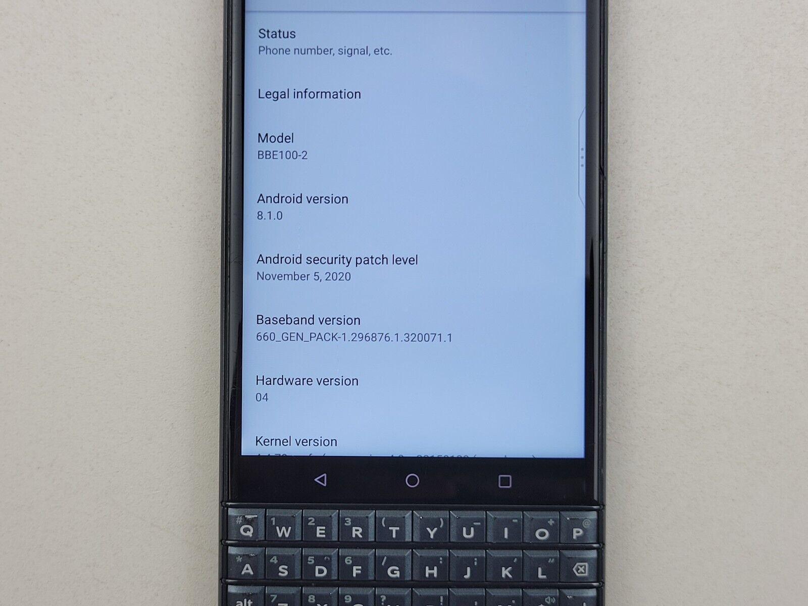 BlackBerry Key2 LE (BBE100-2) 32GB - Gray (GSM Unlocked) Refurbished - Triveni World