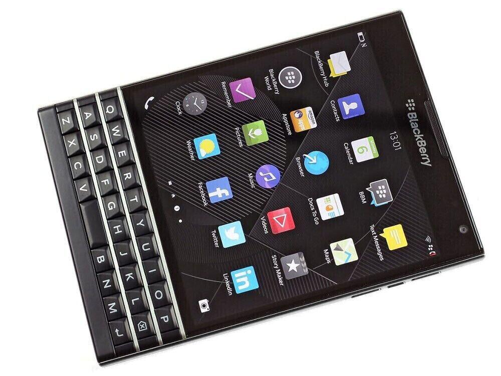 BlackBerry Passport Q30 (SQW100-1) 32GB+3GB Black Refurbished - Triveni World