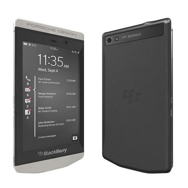 BlackBerry Porsche Design P'9982 Touchscreen Mobile Black 64GB – Refurbished - Triveni World