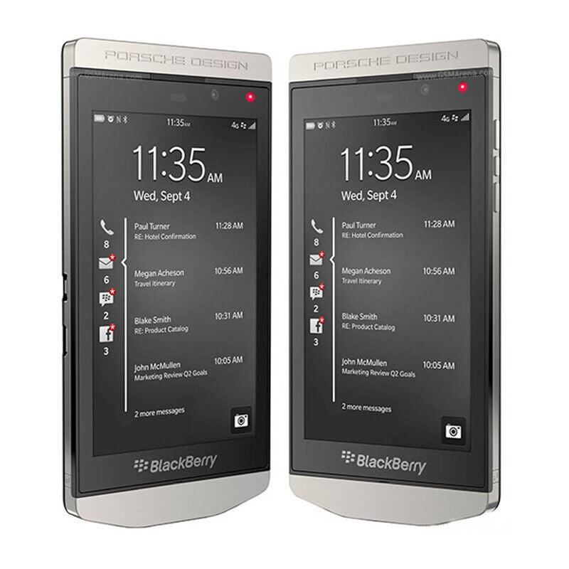 BlackBerry Porsche Design P9982 2GB+64GB Unlocked 4G LTE Dual Core Mobile Phone Refurbished - Triveni World