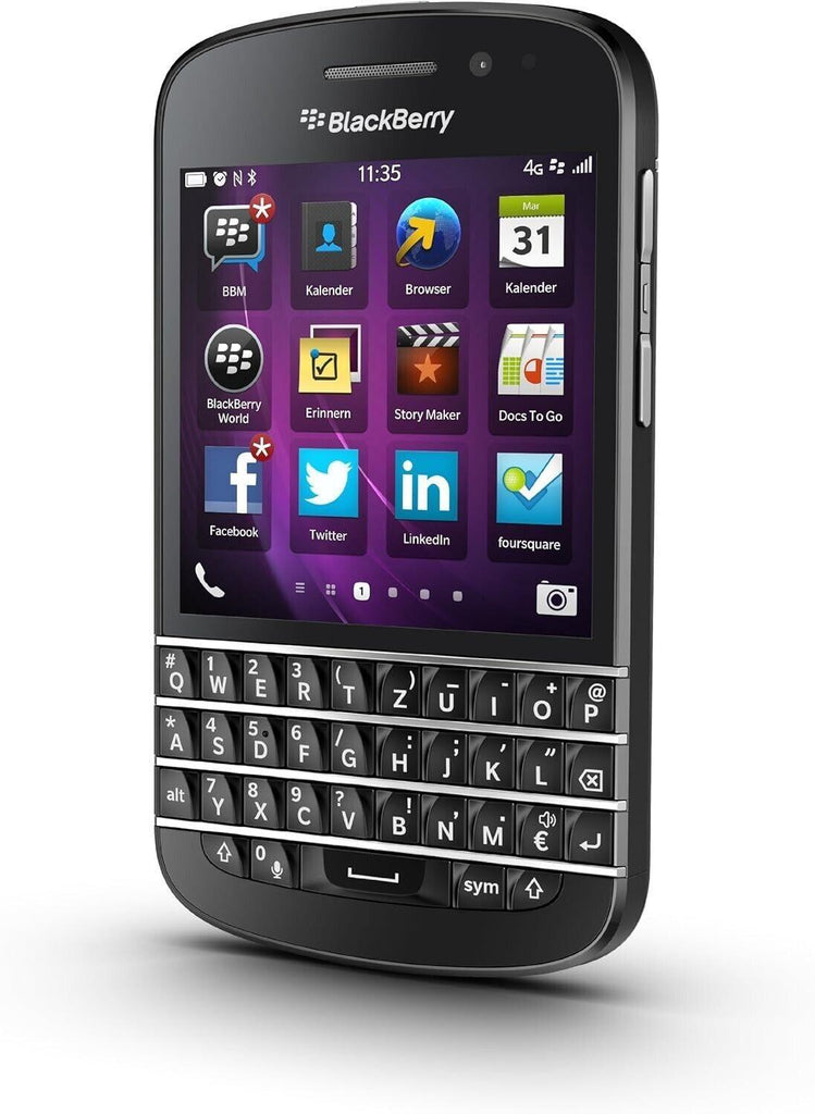 Blackberry Q10 16GB BlackBerry OS 4G 8MP SQN100-2 ( VERIZON) Refurbished - Triveni World