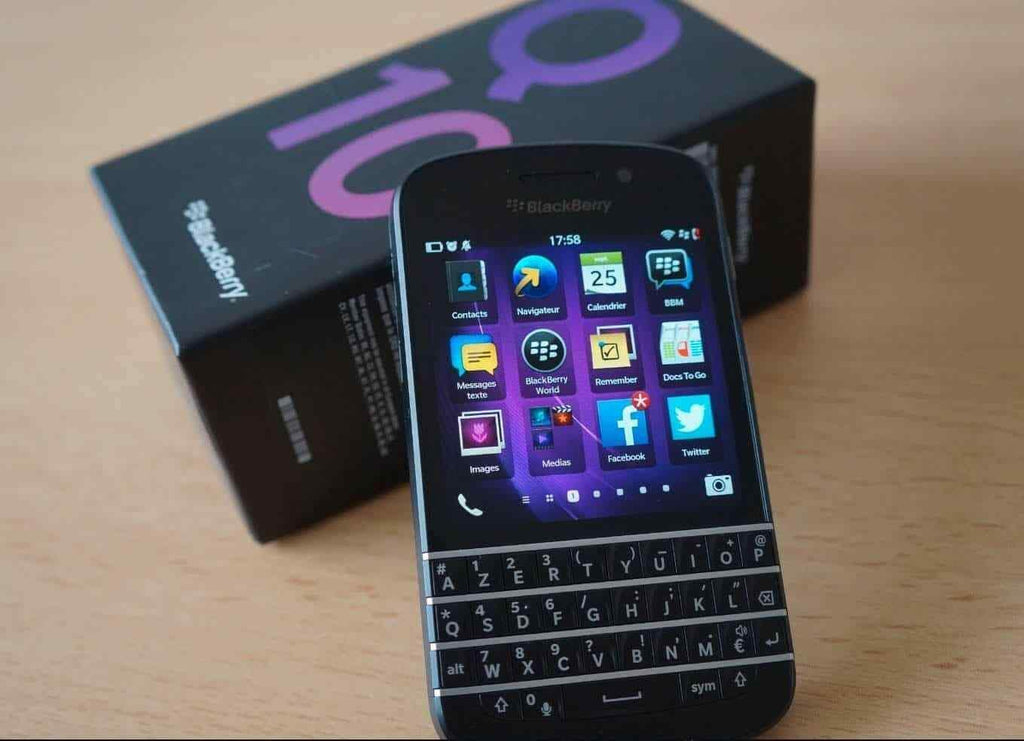 Blackberry Q10 16GB BlackBerryOS 4G Unlocked Smartphone Refurbished - Triveni World