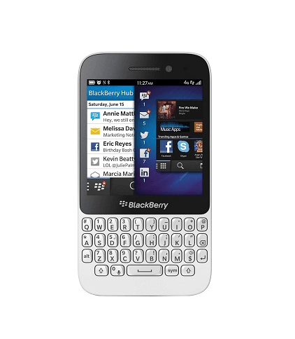 BlackBerry Q5 (White) Preowned - Triveni World