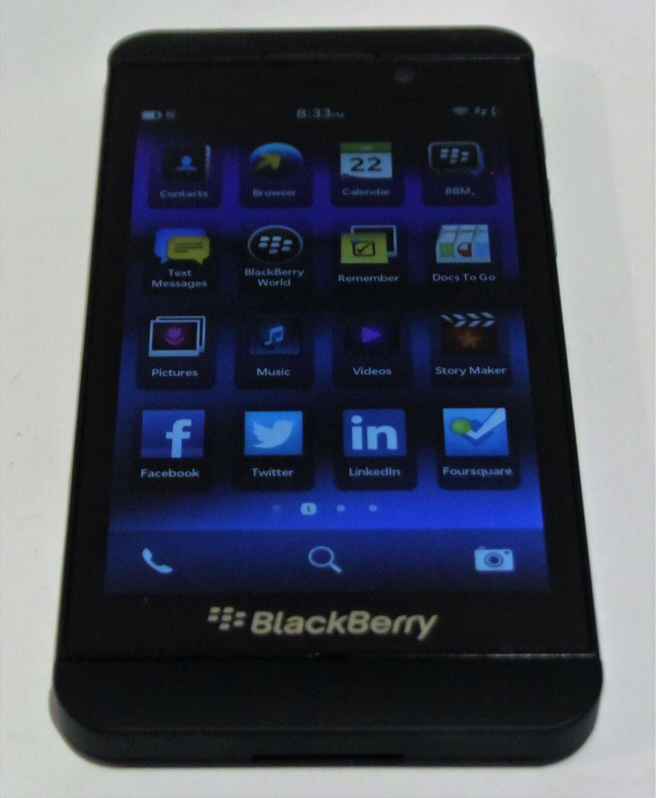 BlackBerry Z10 16GB Black (AT&T) Smartphone - Refurbished - Triveni World