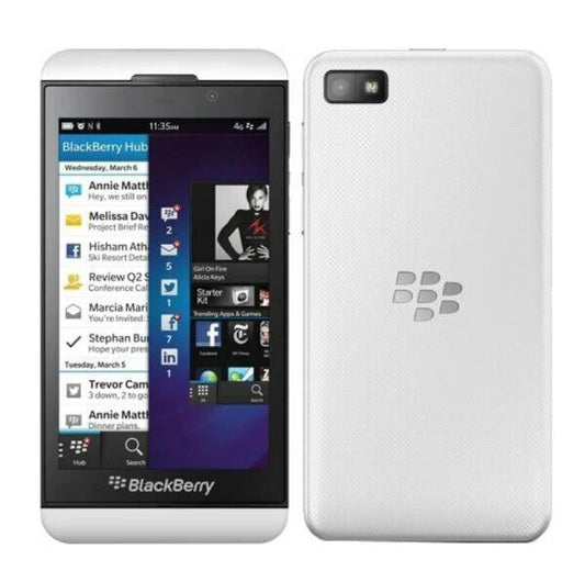 BlackBerry Z10 16GB BlackBerryOS 3G 4G LTE Unlocked Touch Smartphon Refurbished - Triveni World