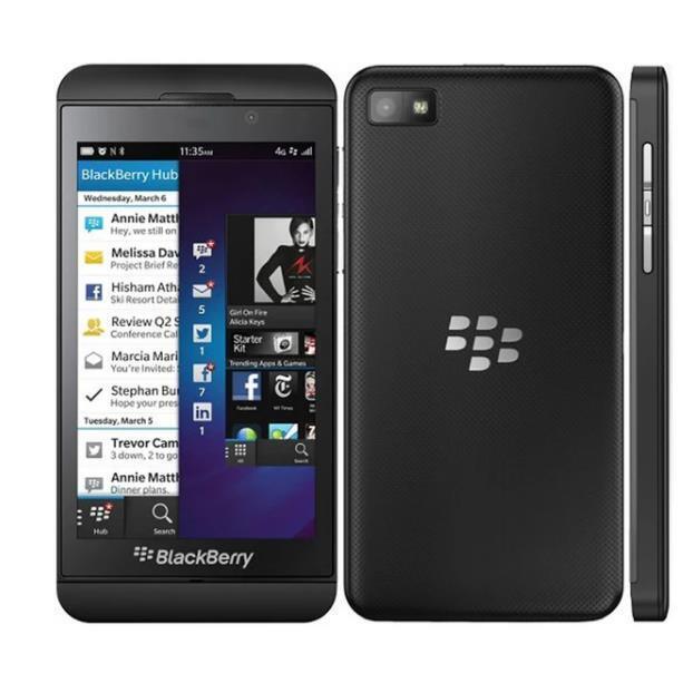 BlackBerry Z10 16GB BlackBerryOS LTE 3G 4G Refurbished - Triveni World