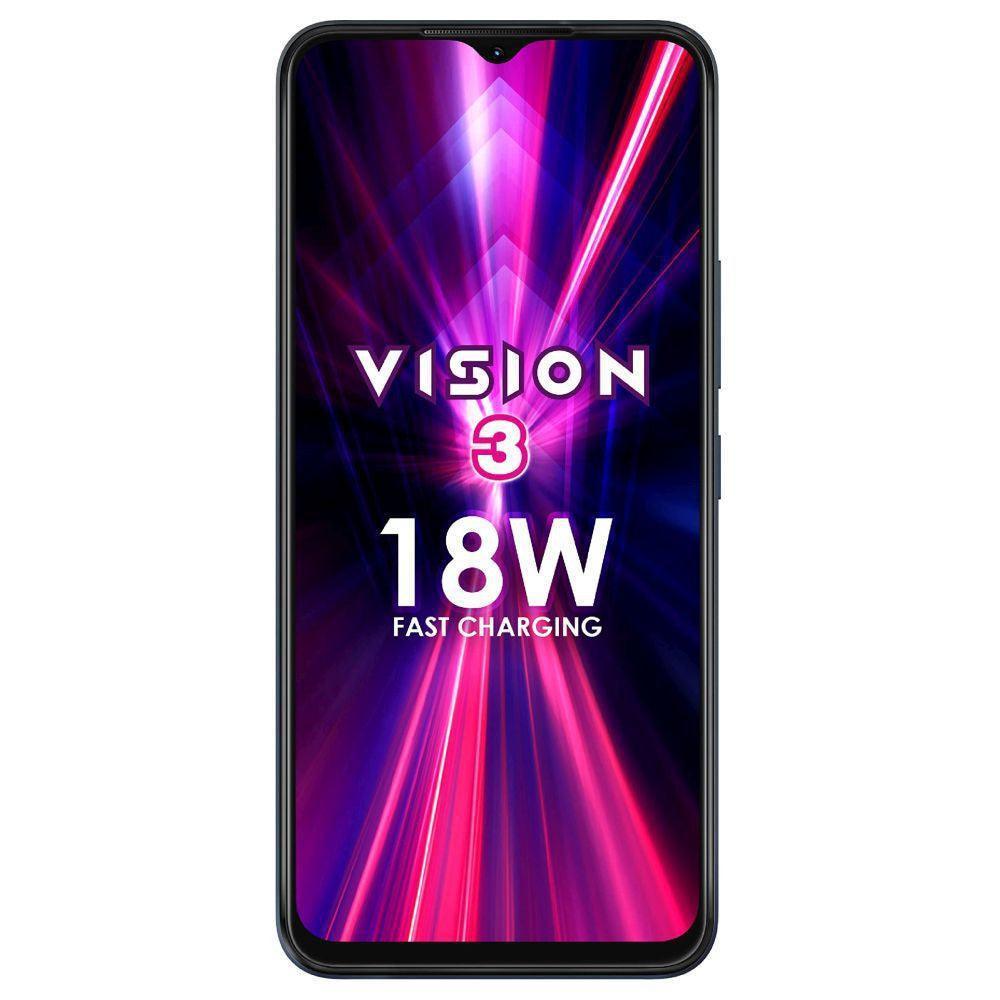 Buy ITel Version 3 Turbo Deep Ocean Black 3GB 64GB - Triveni World