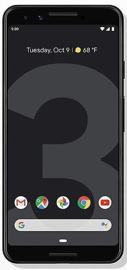 Google Pixel 3 XL (4GB, 64GB) Just Black - Renewed - Triveni World