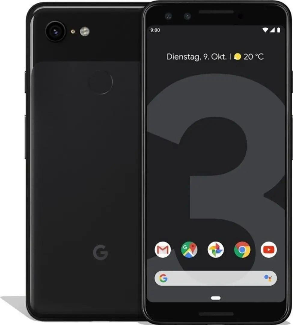 Google Pixel 3 XL 4GB RAM 64GB ROM Just Black Refurbished - Triveni World