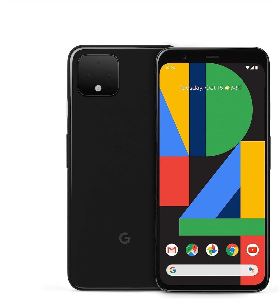 Google Pixel 4 64GB G020I Black White Orange Unlocked - Refurbished - Triveni World